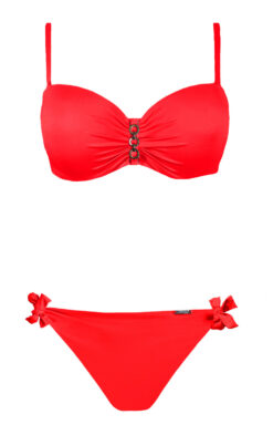 Alternative view of Strój kąpielowy dwuczęściowy GABBIANO Ashley-G 01 K czerwony